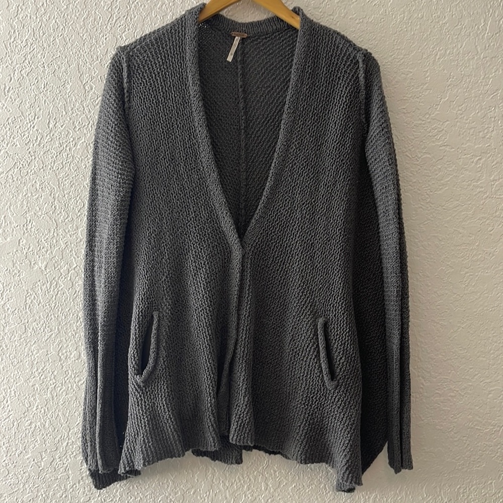 Super soft Free People extra small grey sweater.